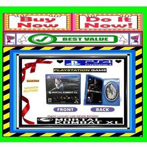 📢 SONY ➕🆒 PLAYSTATION 4 (PS4) Game MORTAL KOMBAT XL Video GAME 💸BUY NOW‼️🟢